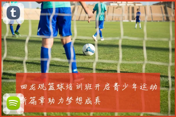 回龙观篮球培训班开启青少年运动新篇章助力梦想成真